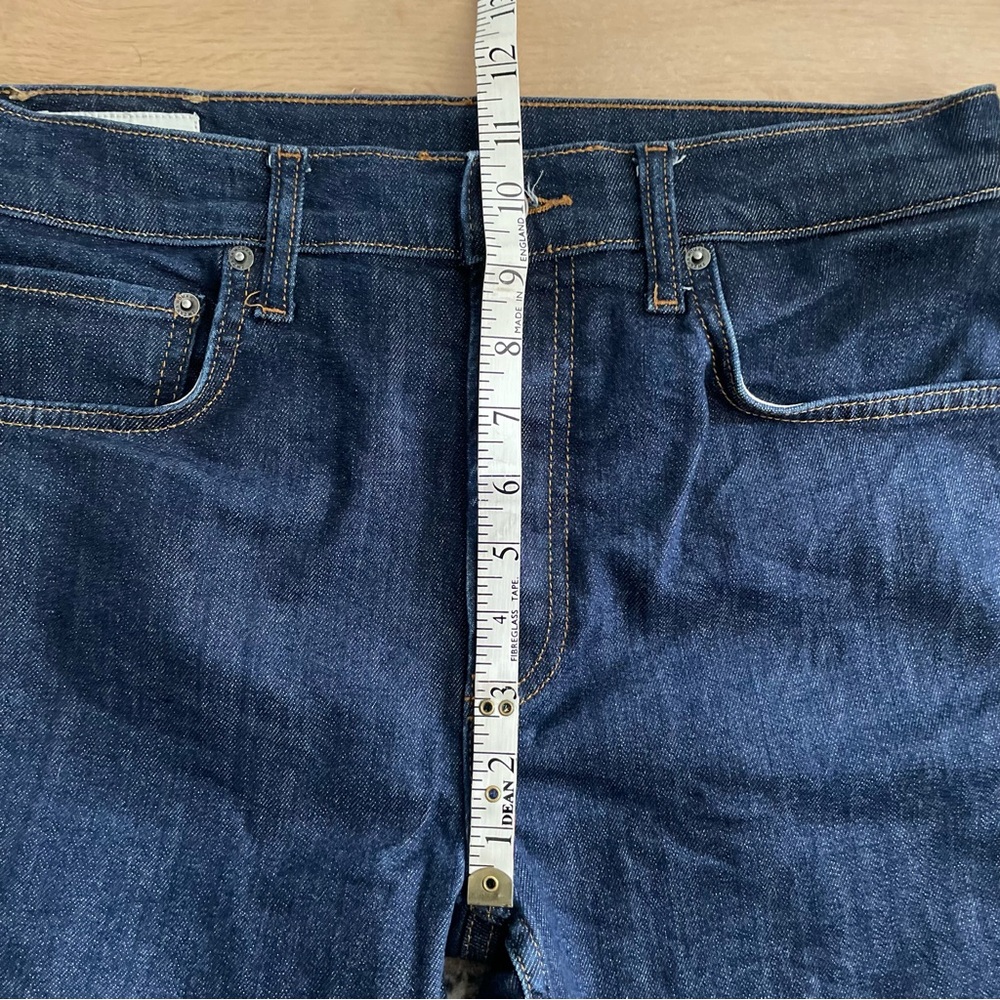 ZARA Deep Indigo Straight Jeans - Picture 8 of 9